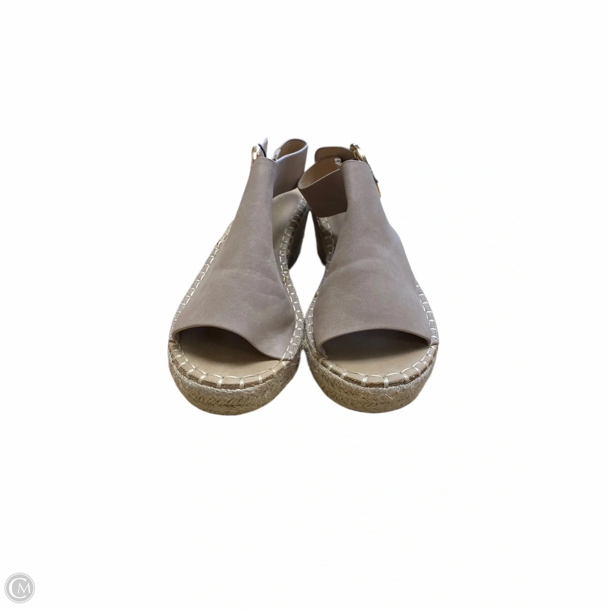 Sandals Heels Wedge By Catherine Malandrino In Cream, Size: 7