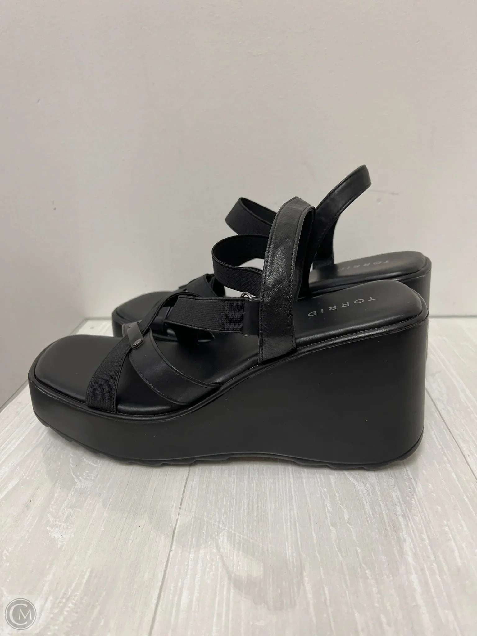 Sandals Heels Wedge By Torrid  Size: 9.5