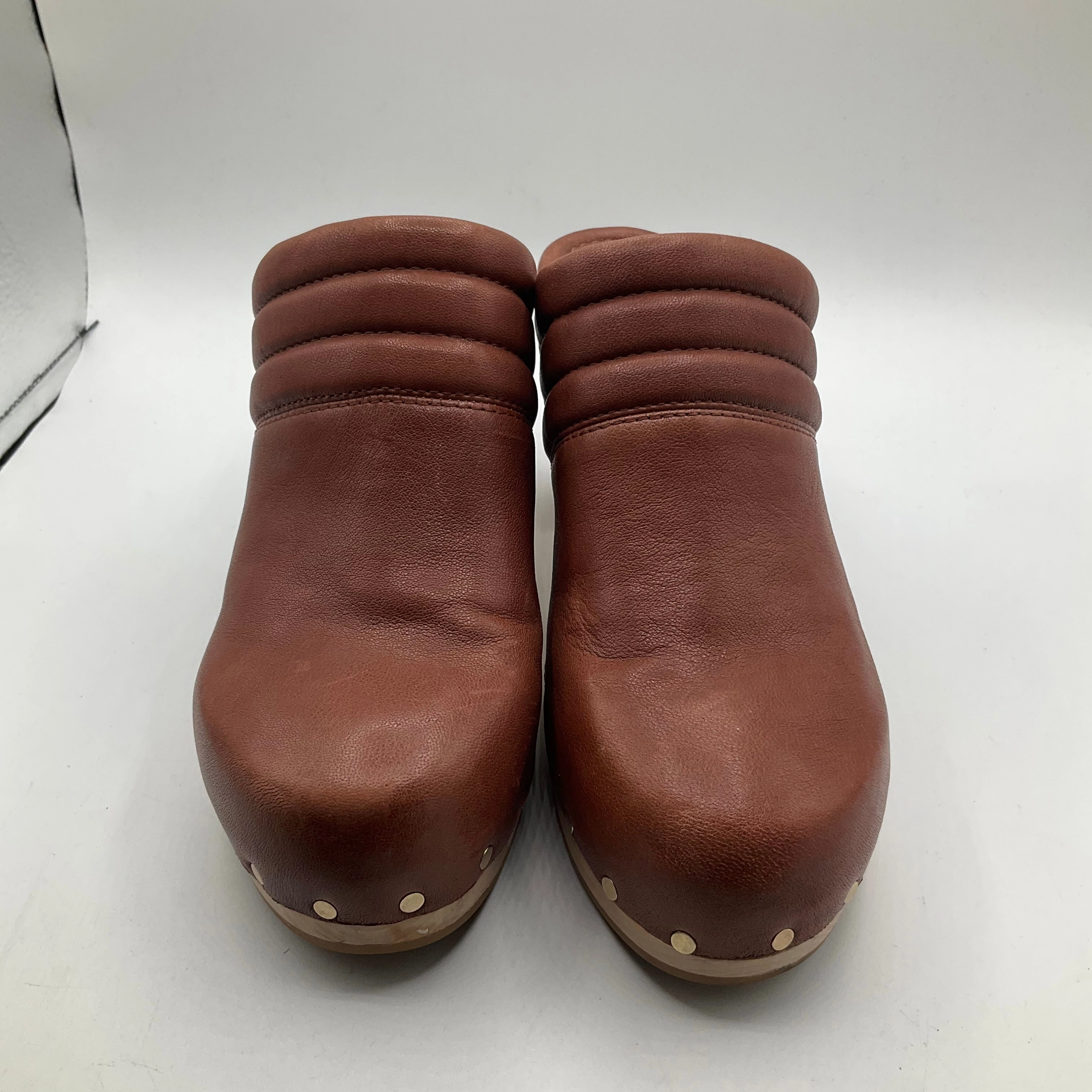 Shoes Heels Block By Paige In Brown, Size: 9