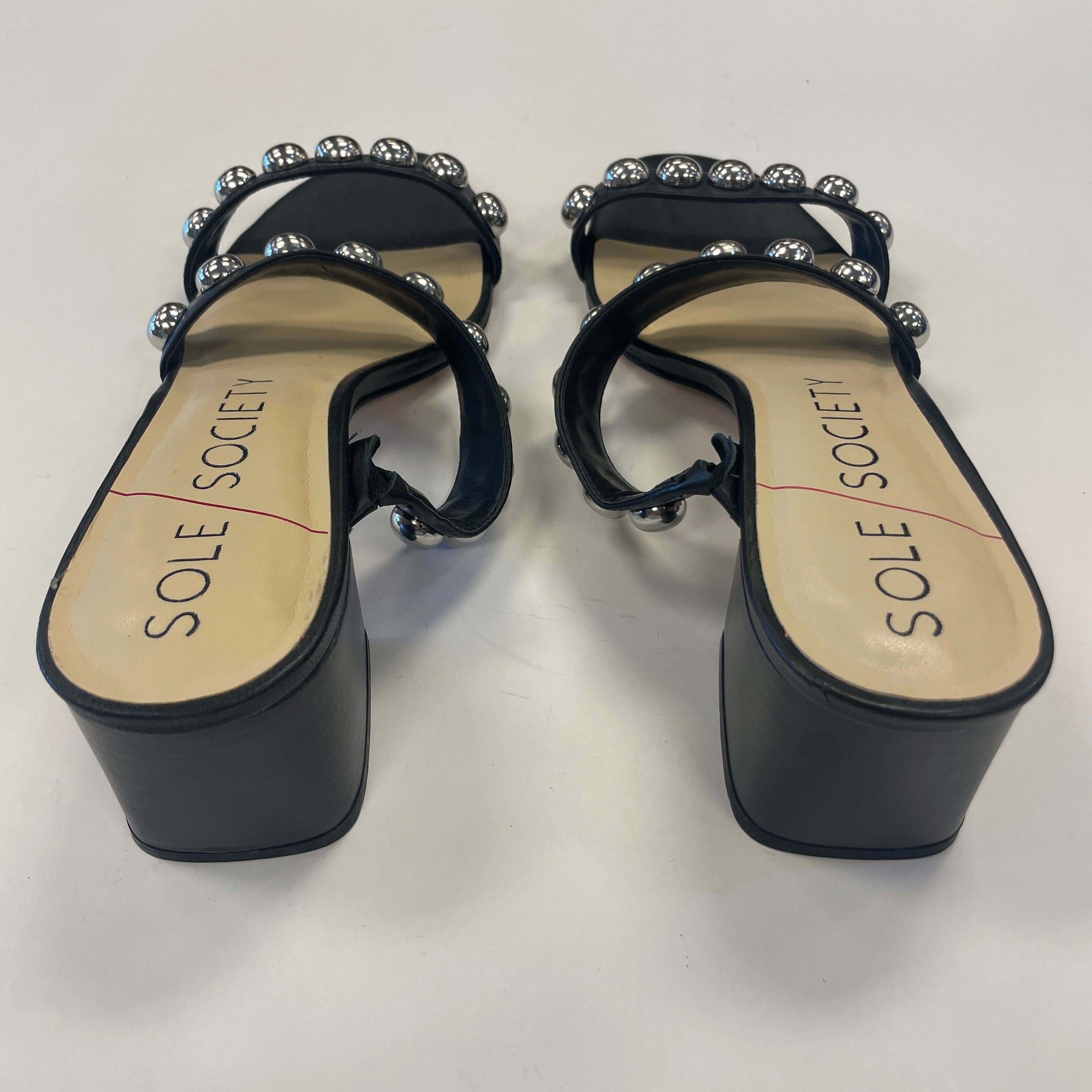 Shoes Heels Block By Sole Society In Black, Size: 11