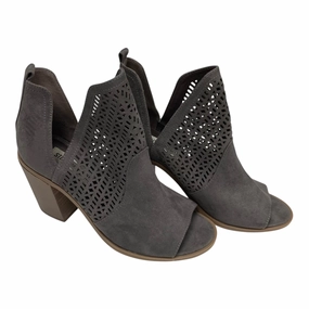 Shoes Heels Block By Steve Madden In Grey, Size: 7