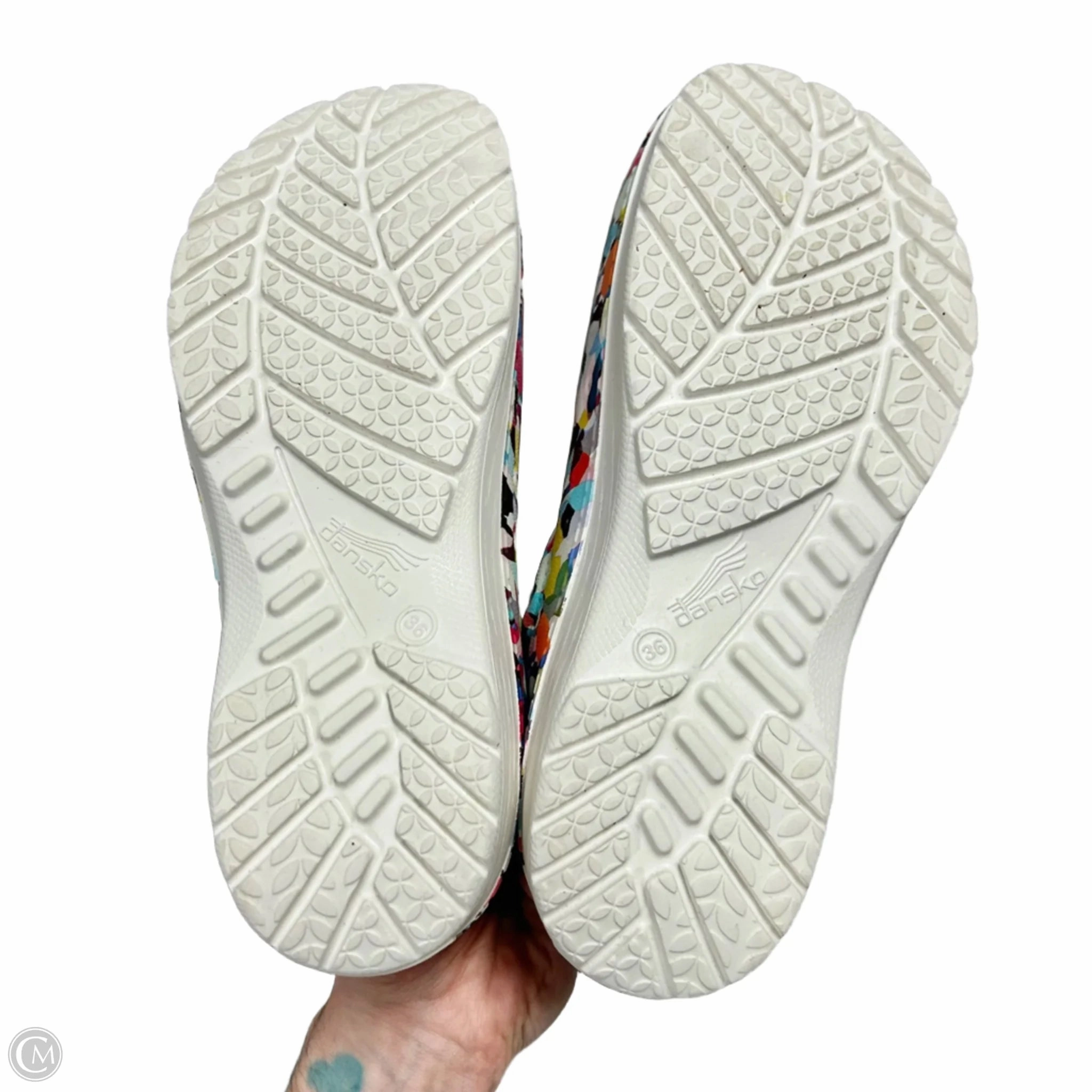Shoes Heels Platform By Dansko In Multi-colored, Size: 6