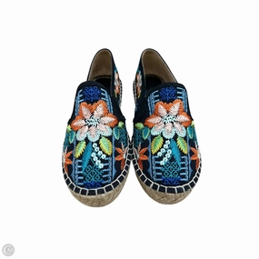 Shoes Heels Platform By Johnny Was In Floral Print, Size: 7.5