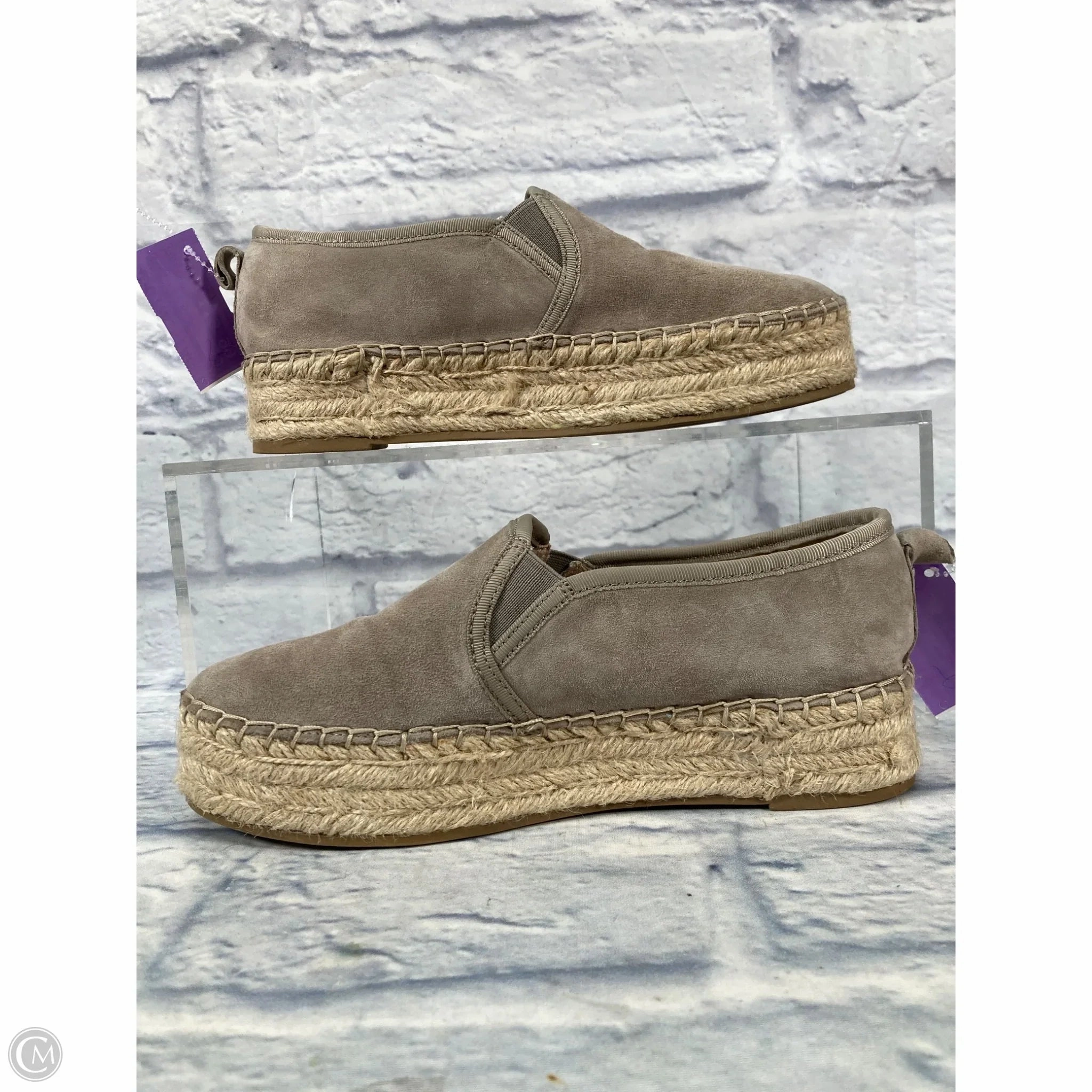 Shoes Heels Platform By Sam Edelman In Taupe, Size: 7