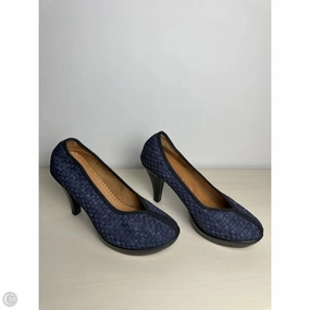 Shoes Heels Stiletto By Bernie Mev In Blue, Size: 9