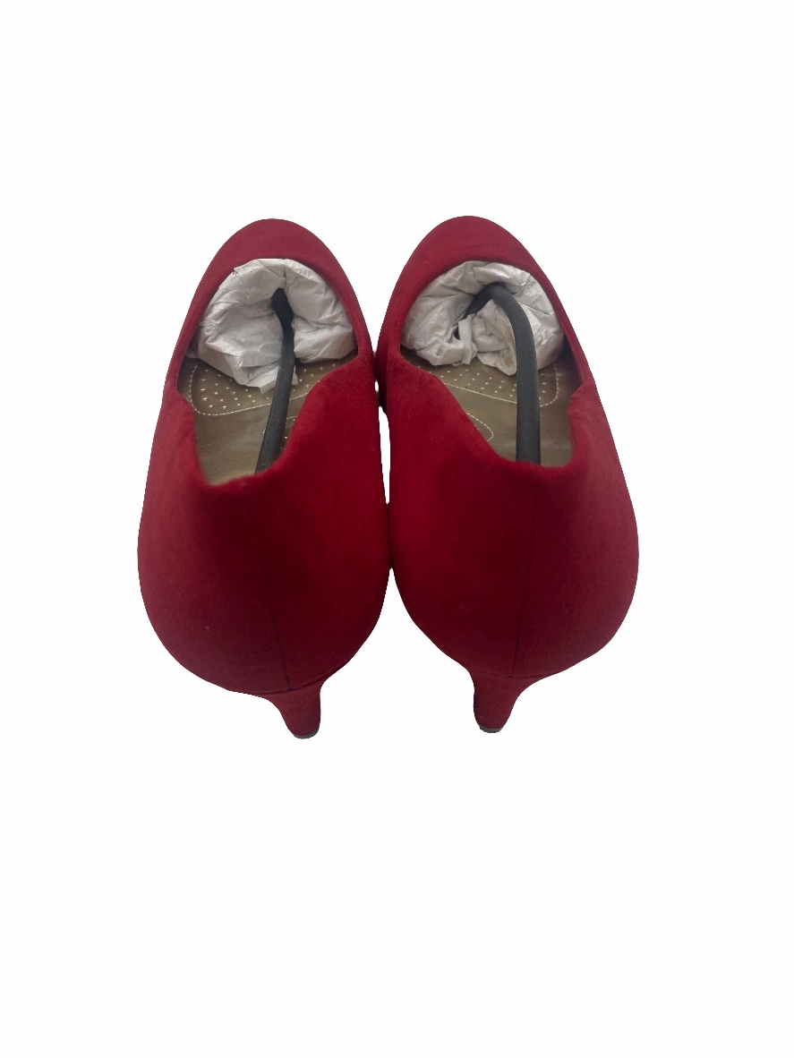Shoes Heels Stiletto By Dexflex In Red, Size: 8.5