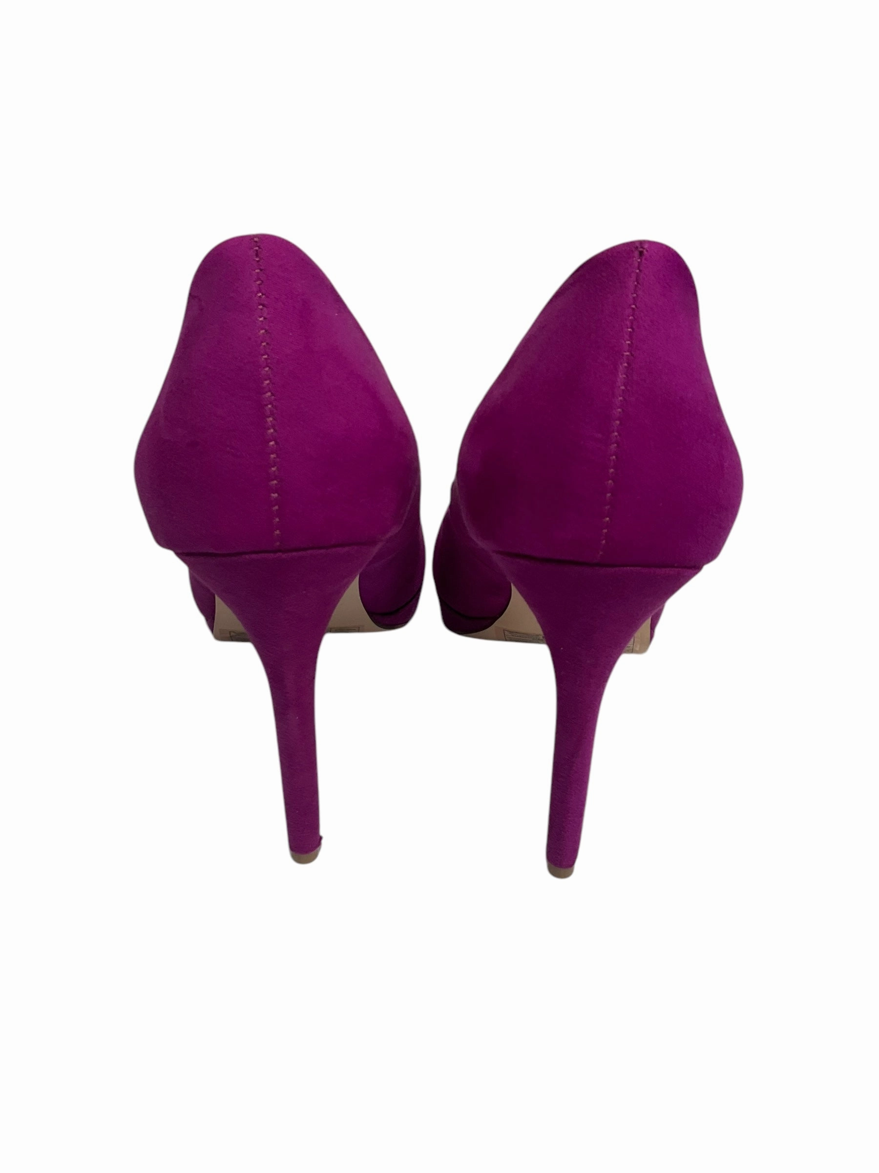 Shoes Heels Stiletto By Forever 21 In Purple, Size: 8.5