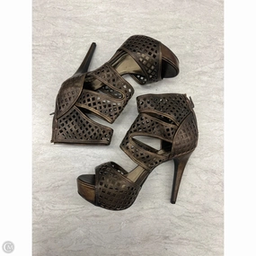 Shoes Heels Stiletto By Kenneth Cole Reaction In Bronze, Size: 9.5