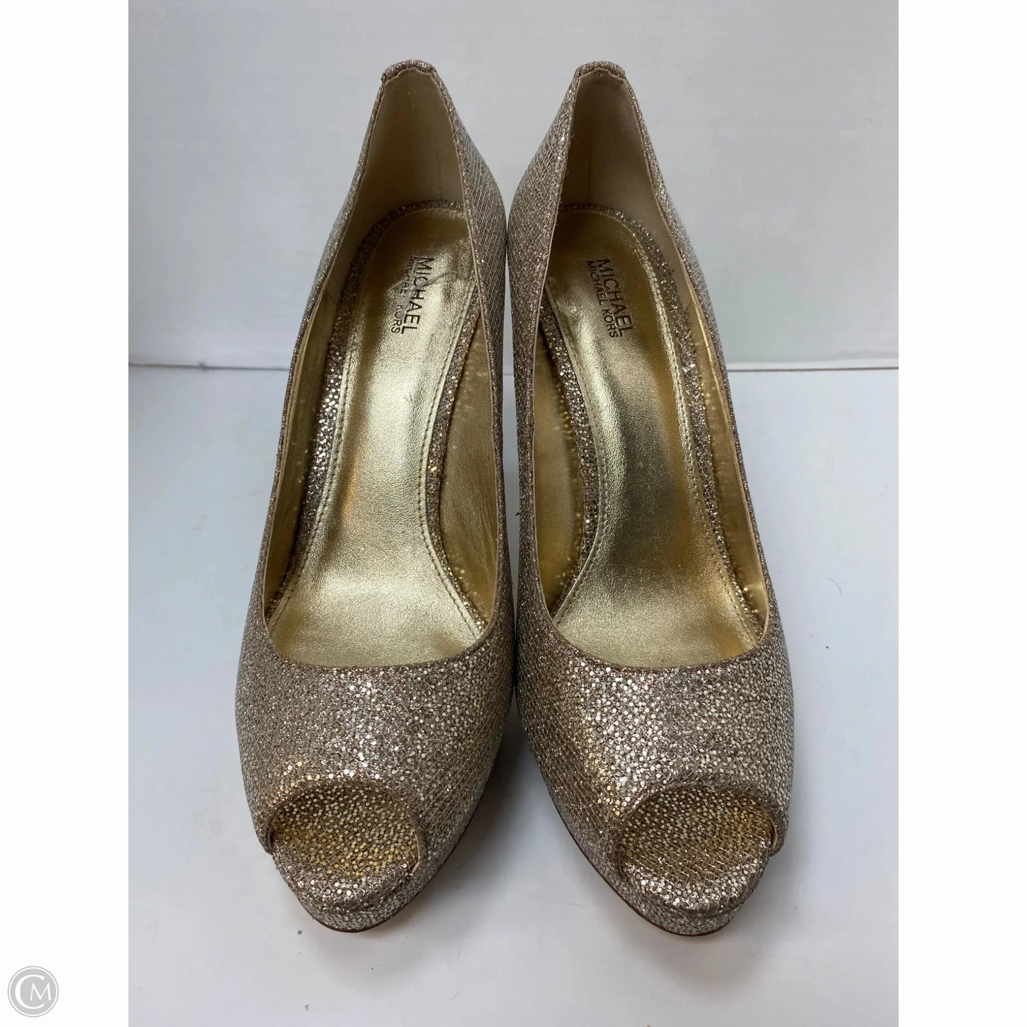 Shoes Heels Stiletto By Michael By Michael Kors In Rose Gold, Size: 9