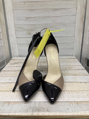 Shoes Heels Stiletto By Shoedazzle In Black Cream, Size: 7.5