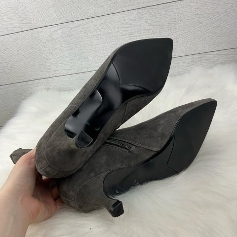 Shoes Heels Stiletto By Vaneli In Grey, Size: 7.5