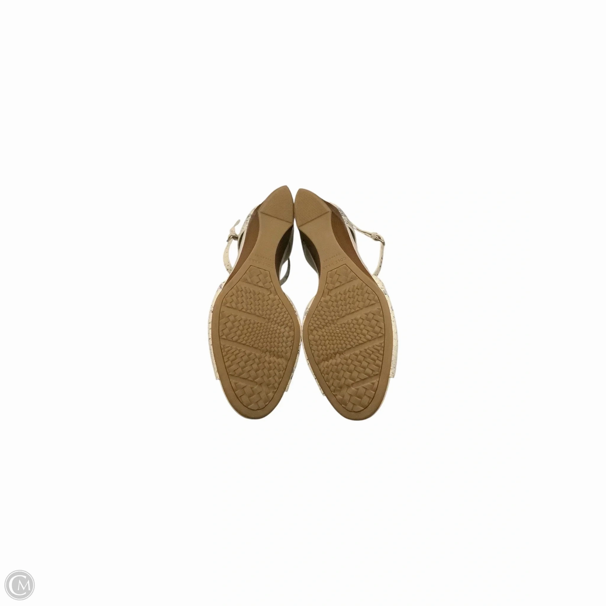 Shoes Heels Wedge By Cole-haan In Snakeskin Print, Size: 9