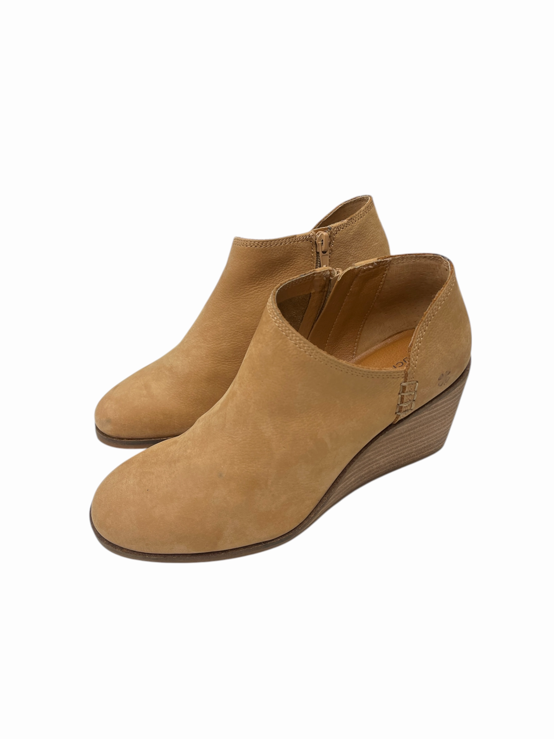 SHOES HEELS WEDGE by LUCKY BRAND In BROWN, Size: 8