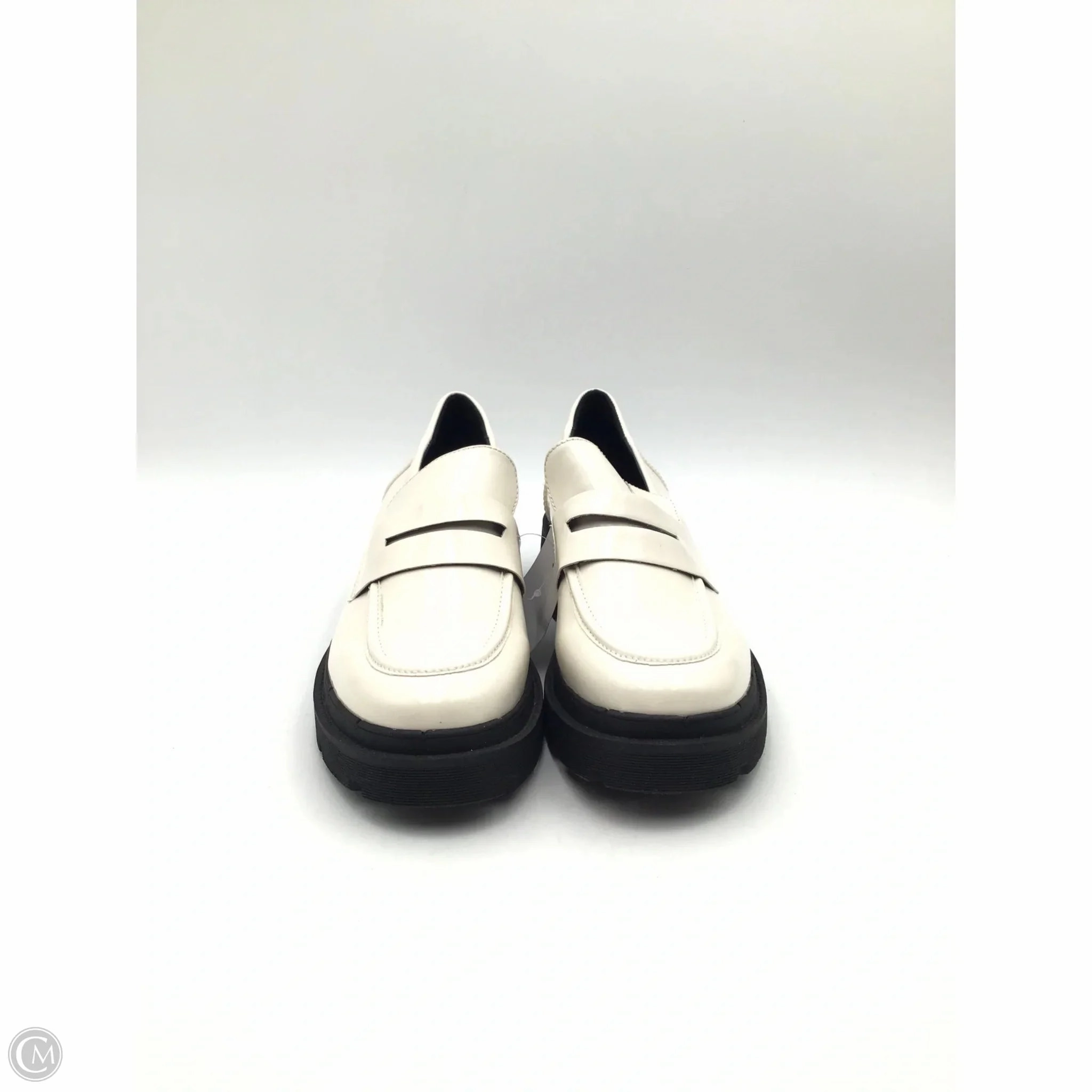 Shoes Sneakers Platform By Aqua In Black & White, Size: 9