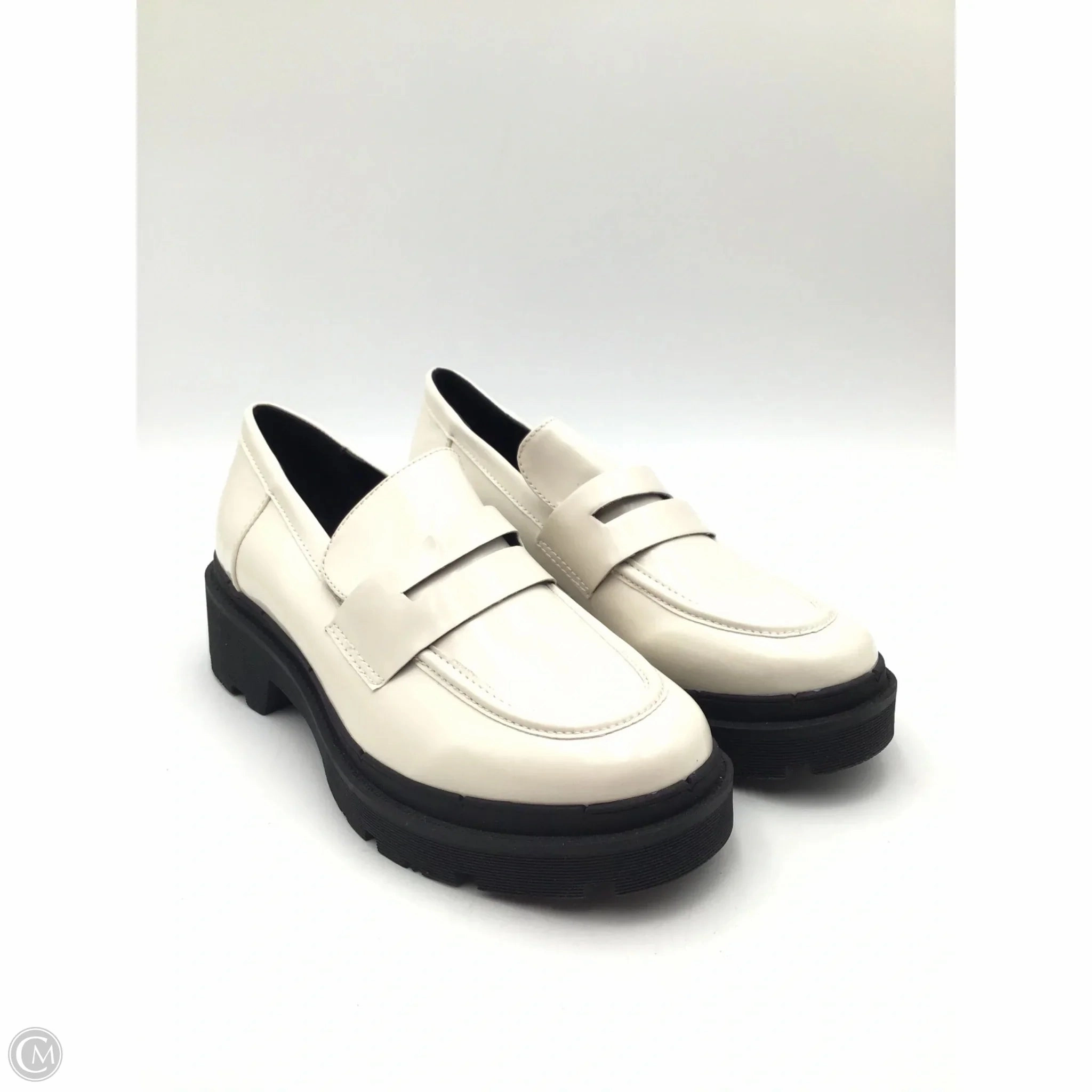 Shoes Sneakers Platform By Aqua In Black & White, Size: 9