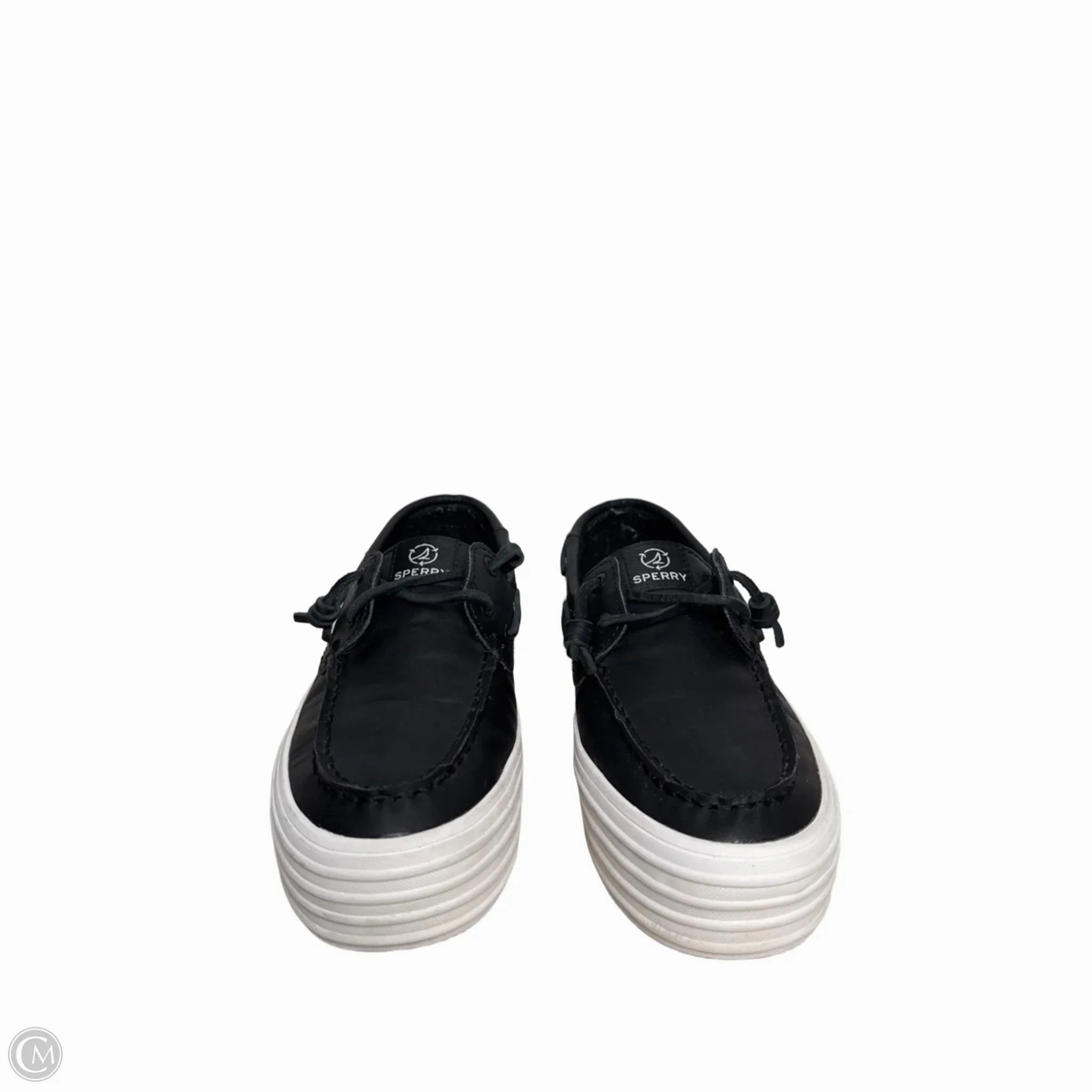 Shoes Sneakers Platform By Sperry In Black, Size: 7