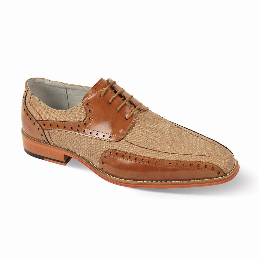 Simon Leather and Canvas Dress Shoe by Giovanni