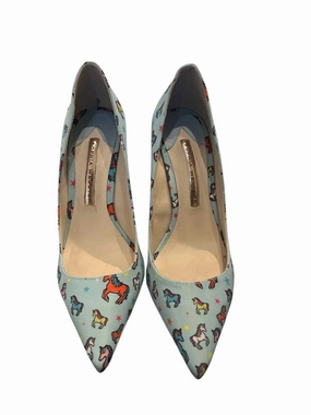 Sophia Webster Baby Blue Size 37.5 Shoes