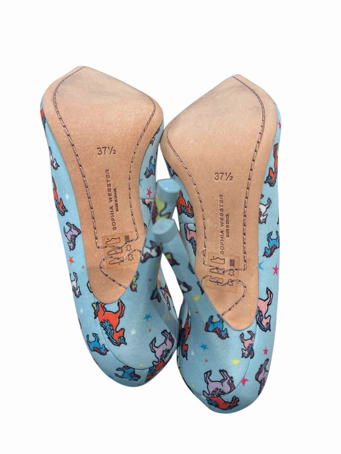 Sophia Webster Baby Blue Size 37.5 Shoes