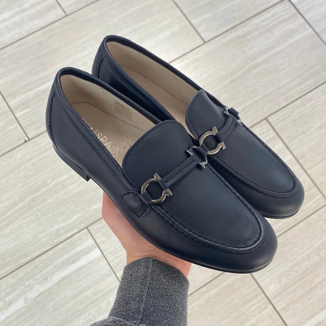 Spain Co Navy Toggle Dress Shoe