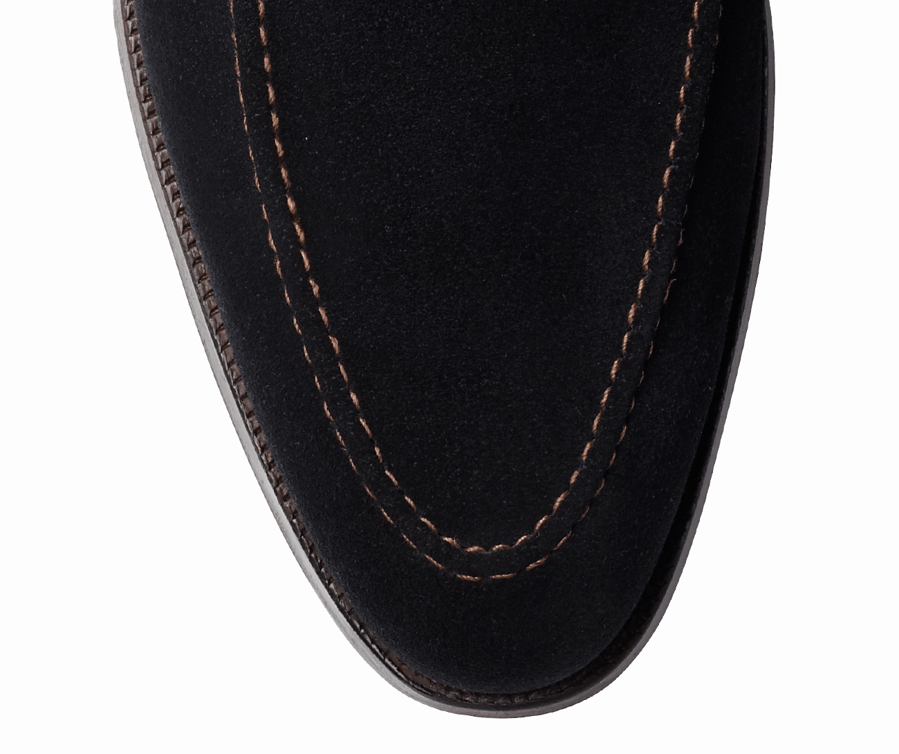 Teign Navy Suede