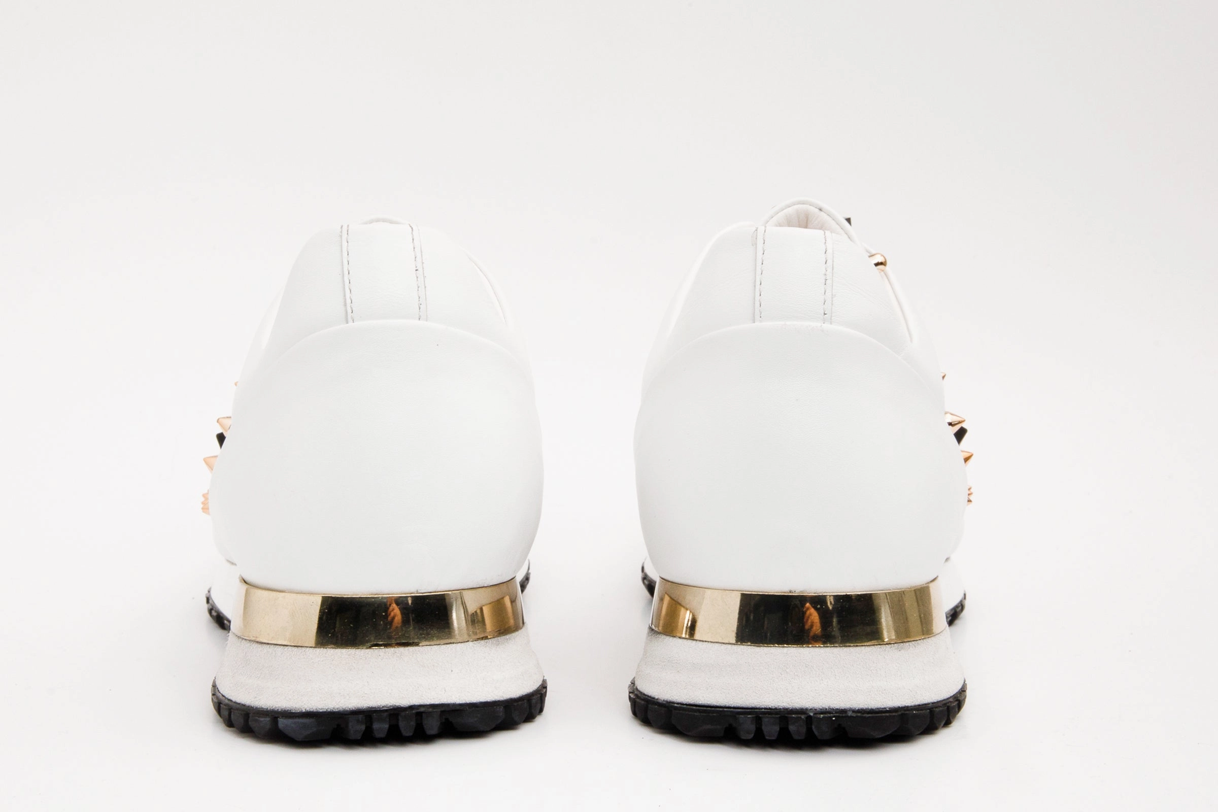 The Infanta White Spike Leather Men Sneaker Limited Edition
