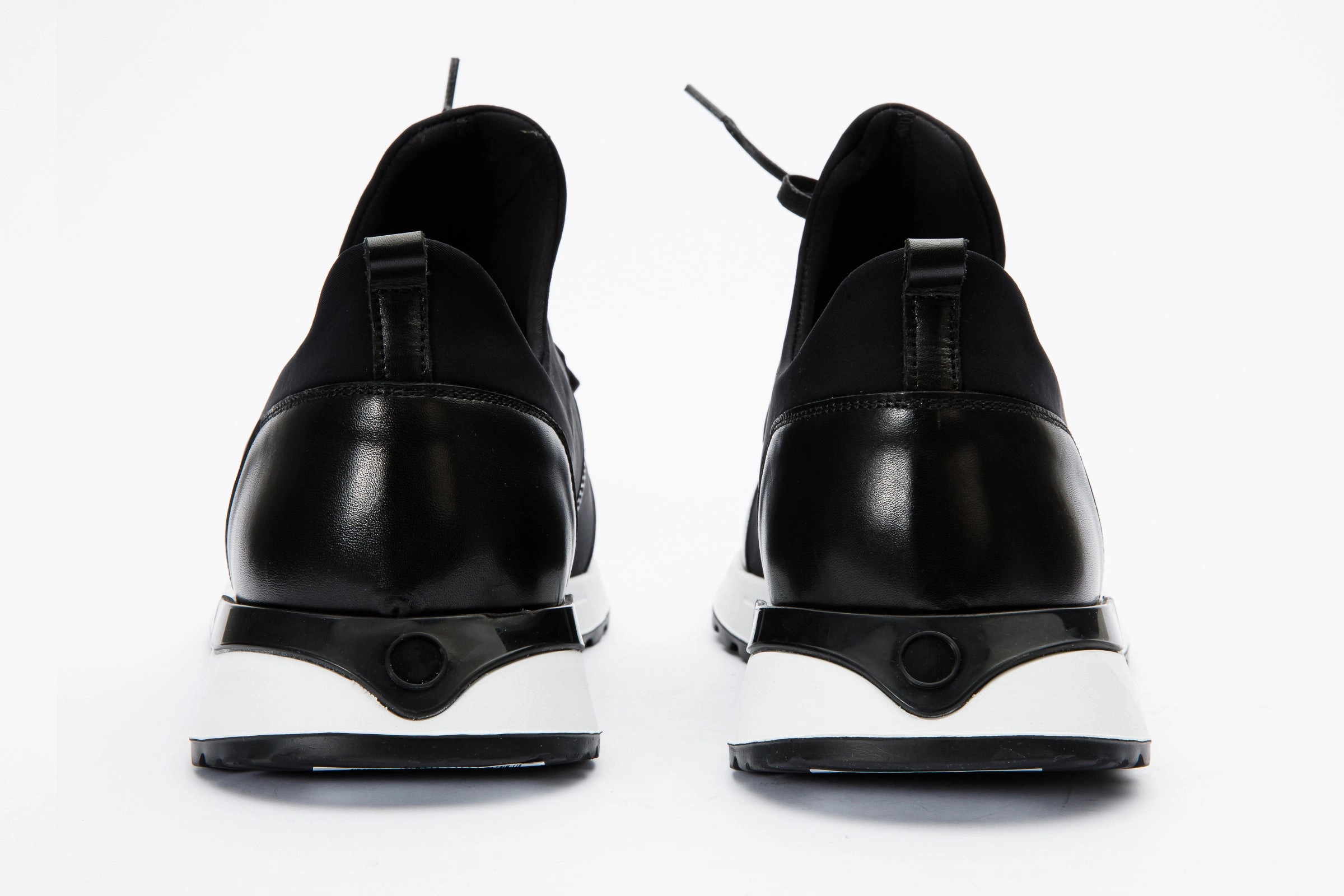 The Nebreska Black Leather Men Sneaker Final Sale!