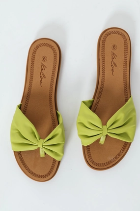Thong Sandal On Comfort Outsole - Green