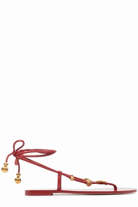 Tory Burch Capri Beaded Detail Sandals