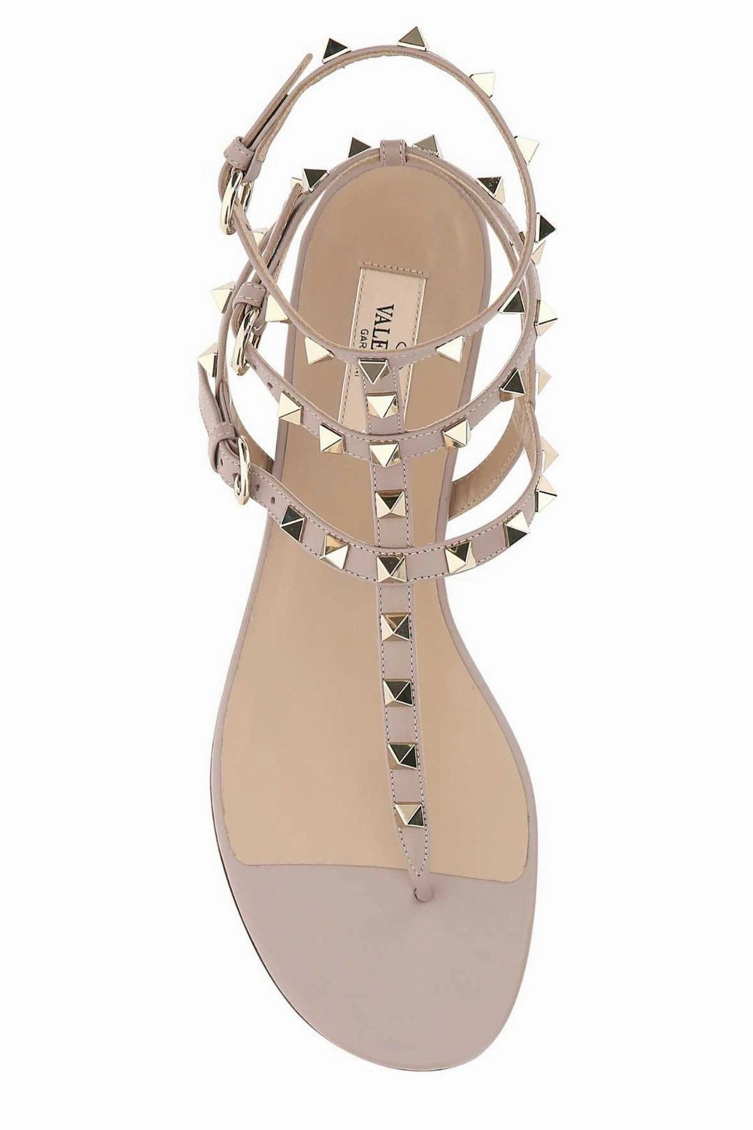 Valentino Garavani Rockstud Ankle Strap Sandals