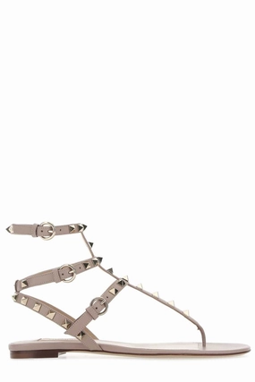 Valentino Garavani Rockstud Ankle Strap Sandals