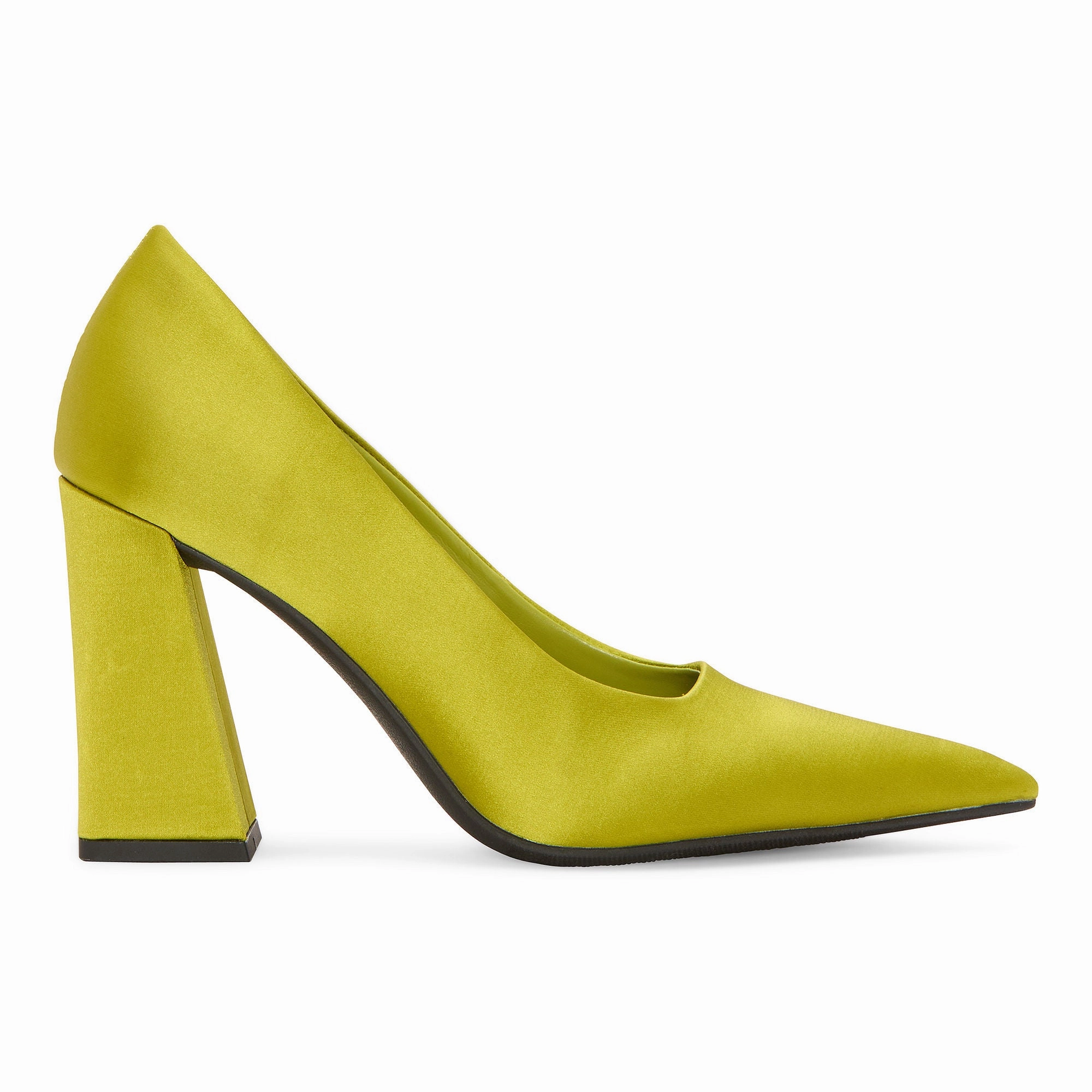 Worthington Womens Omarky Pointed Toe Stiletto Heel Pumps - GREEN 9 MEDIUM